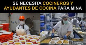 Se Necesitan 10 Ayudantes de Cocina