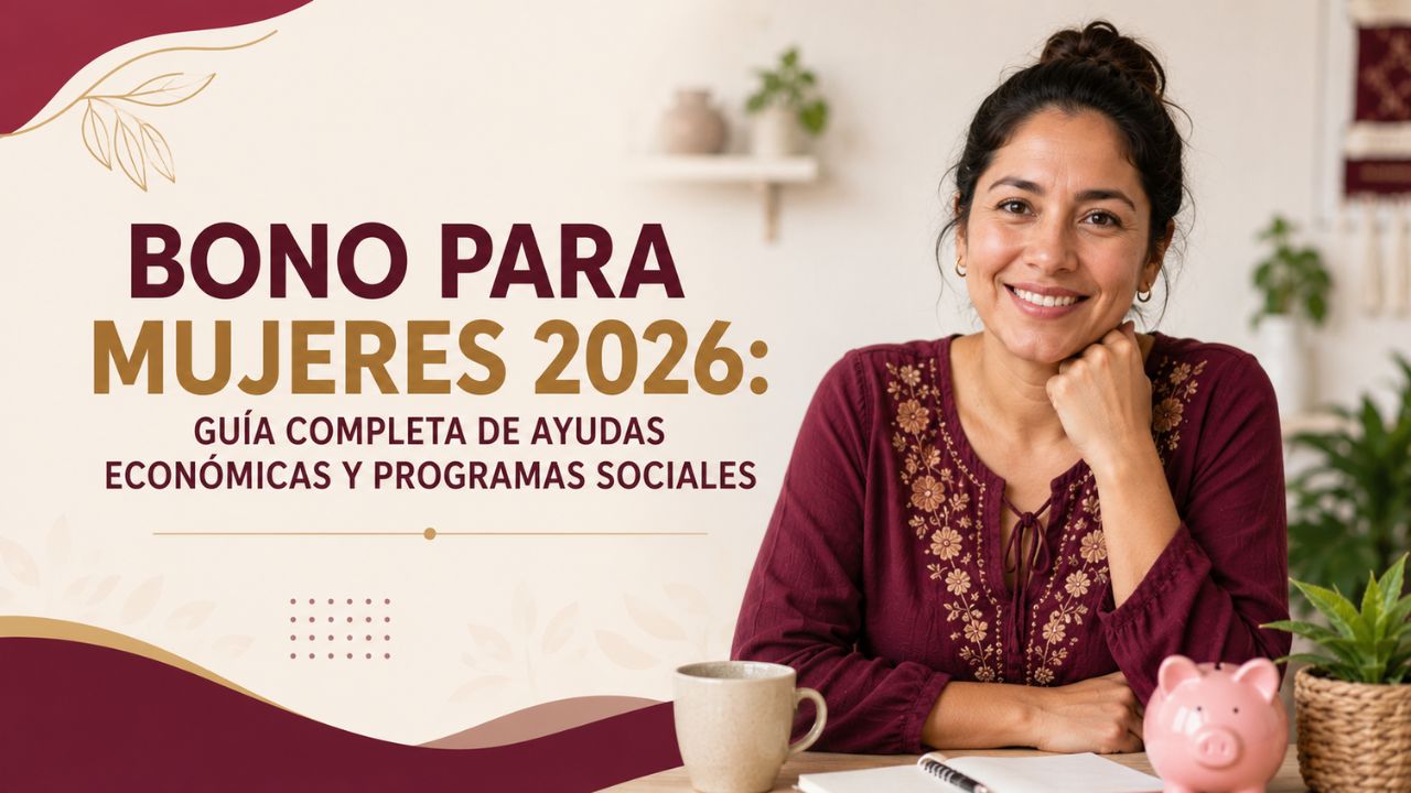 Guia sobre bonos mujer 2026